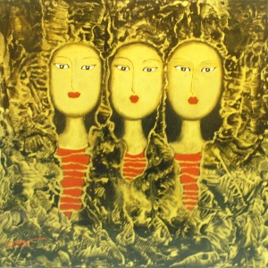 Nguyen Trung Viet , lacquer painting